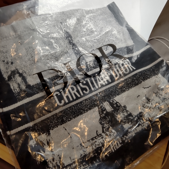 Dior Monochrome Tote with Iconic Logo - Picture 1 of 2